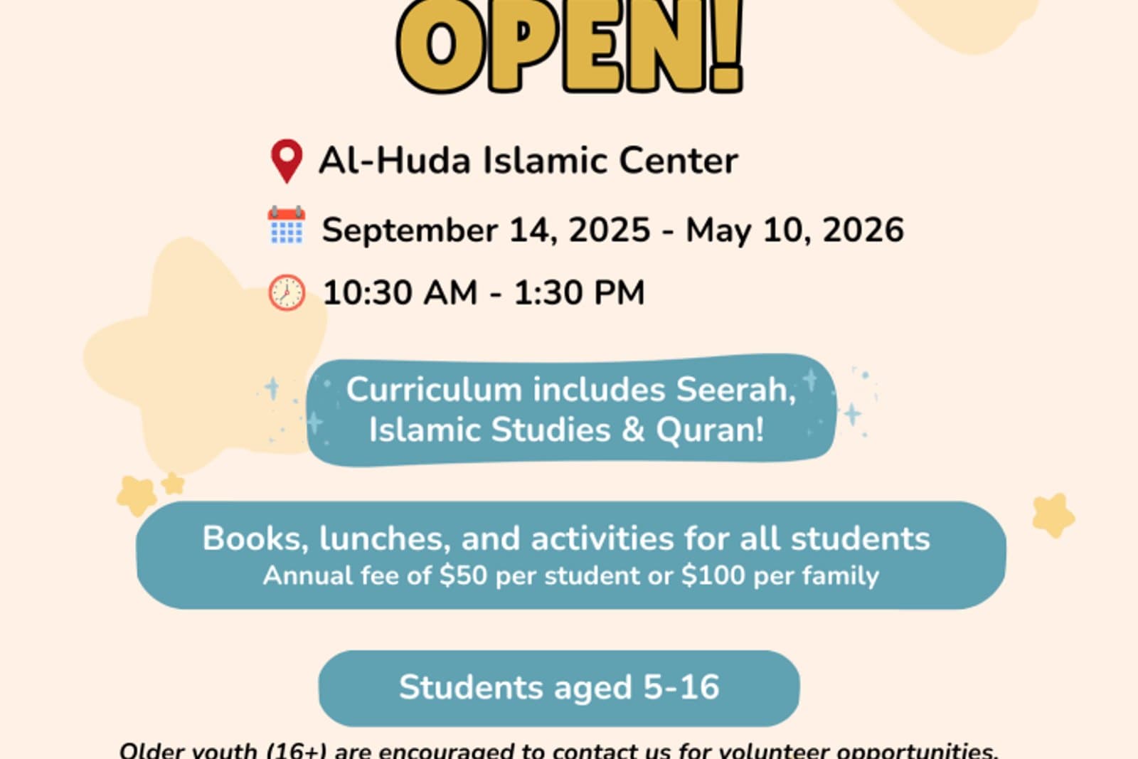 Al-Huda Islamic Center in Utah, shown on its official venue website