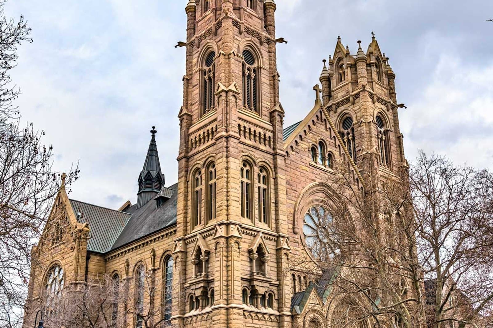 Cathedral of the Madeleine in Utah, shown on its official venue website