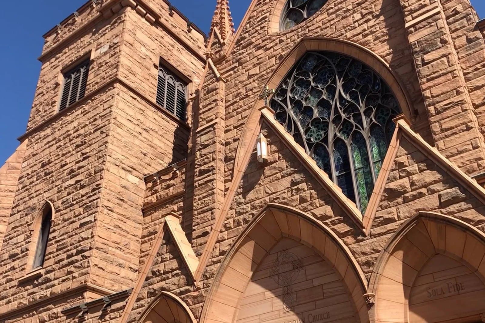 First Presbyterian Church of Salt Lake City in Utah, shown on its official venue website